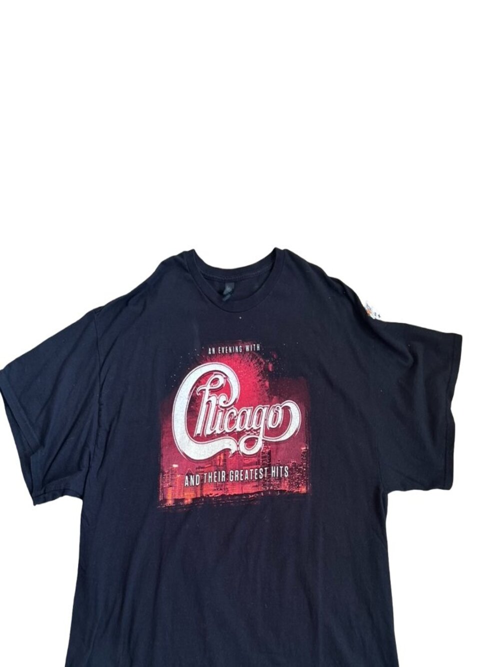 Chicago Greatest Hits Band Tee Black 3XL